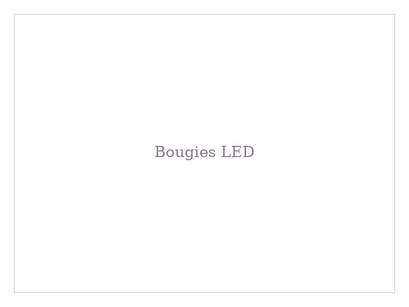 Bougies LED