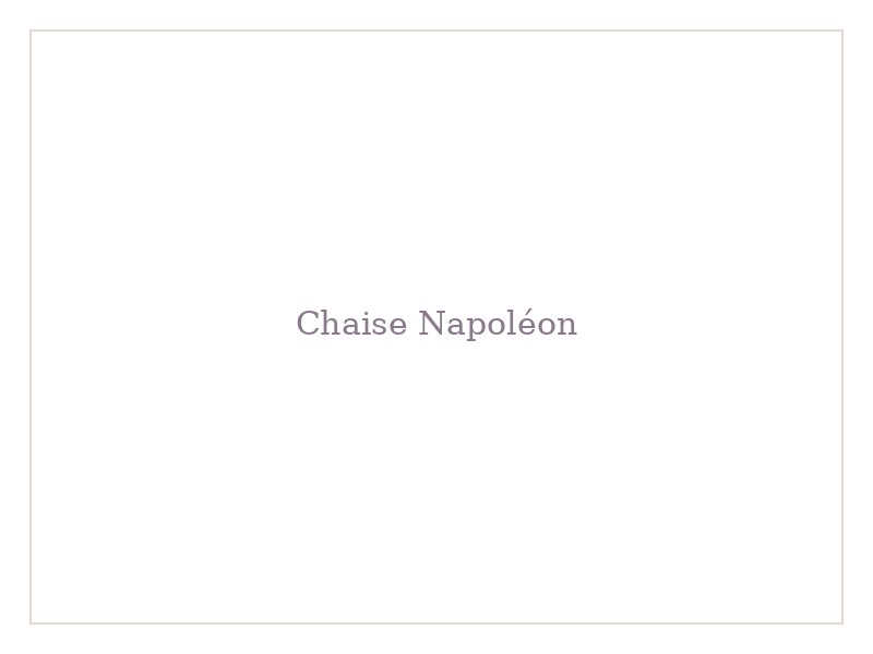 Chaise Napoléon